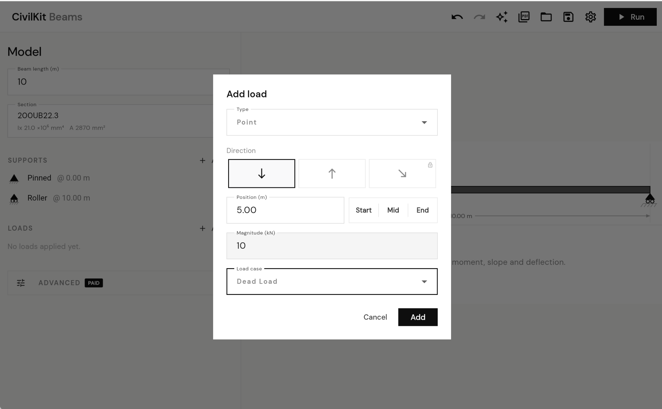 CivilKit Beams screenshot 4
