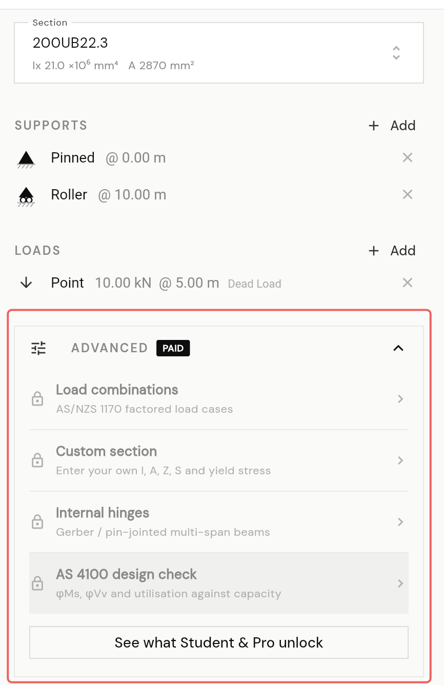 CivilKit Beams screenshot 10