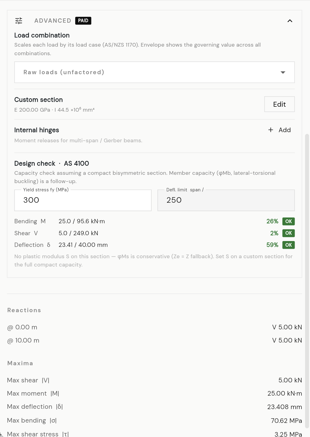 CivilKit Beams screenshot 5